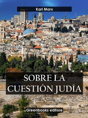 cover image of Sobre la cuestión judía